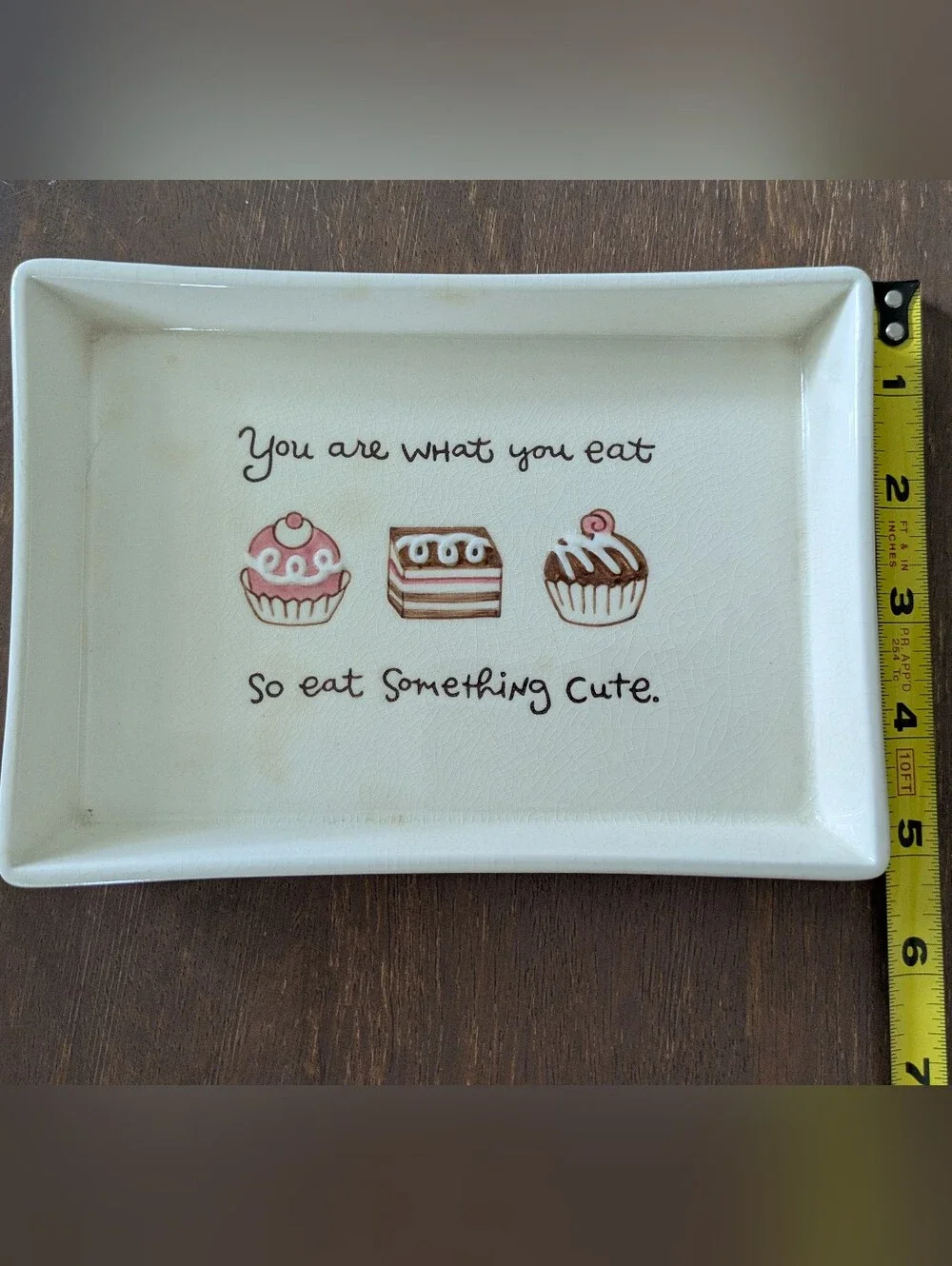Vintage Dessert Tray
